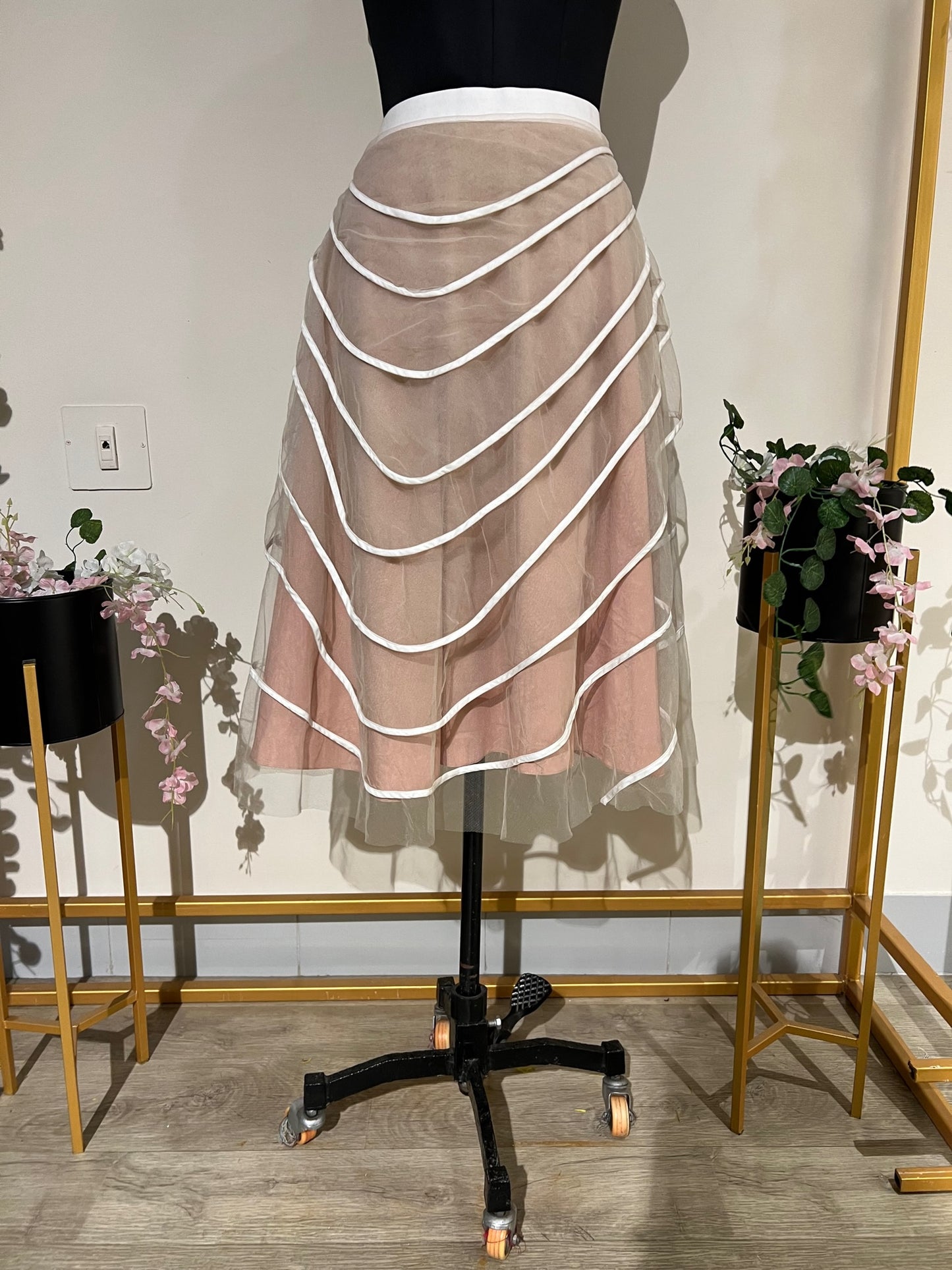 Layers of Snow Skirt