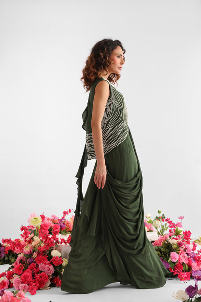 Pearl Pathway Saree Set