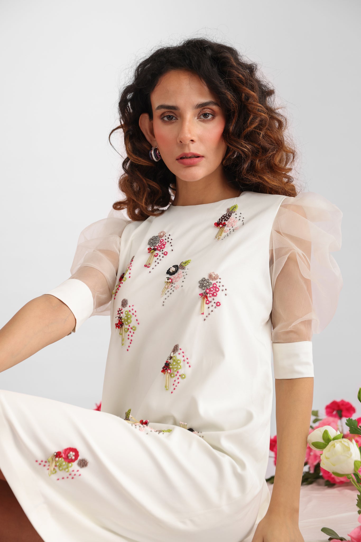 Blossom Shift Dress-A
