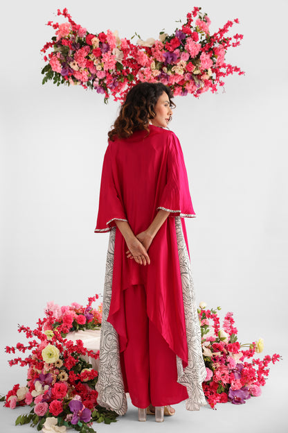 Ruffle Jacket set