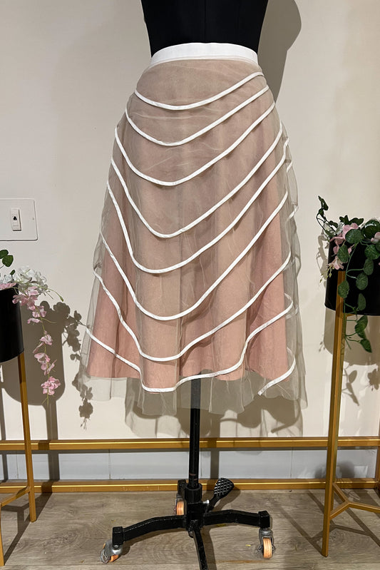 Layers of Snow Skirt