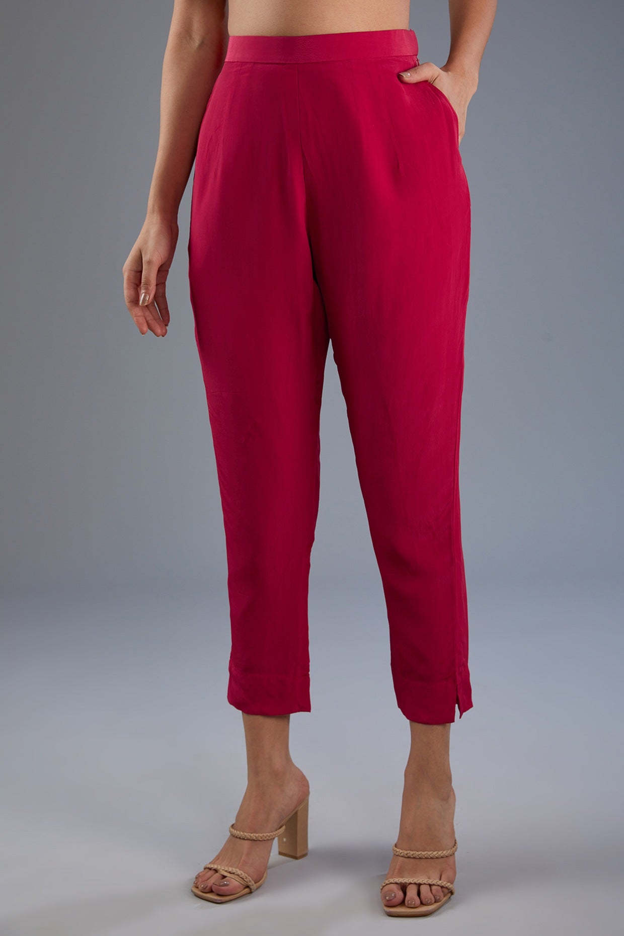 Pink tunic with pants