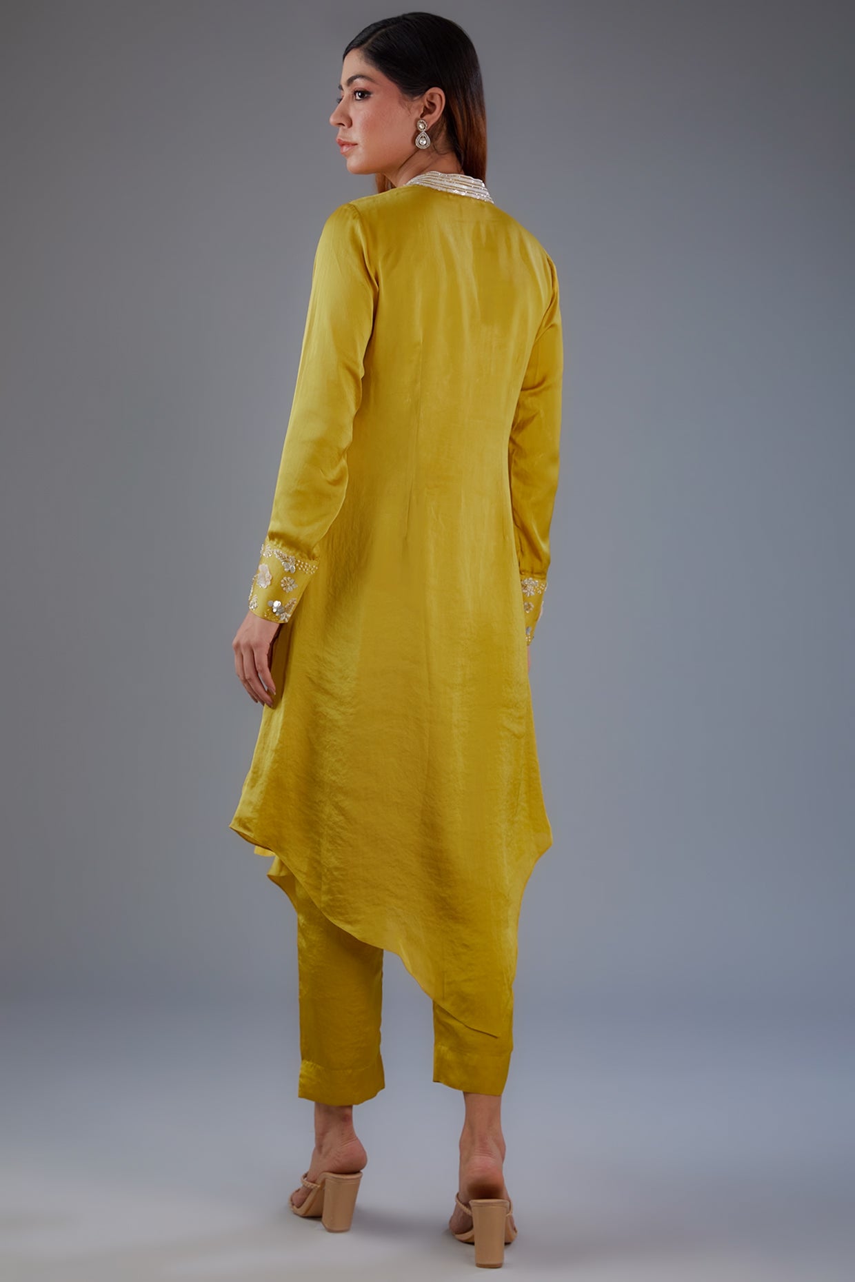 Yellow tunic pants