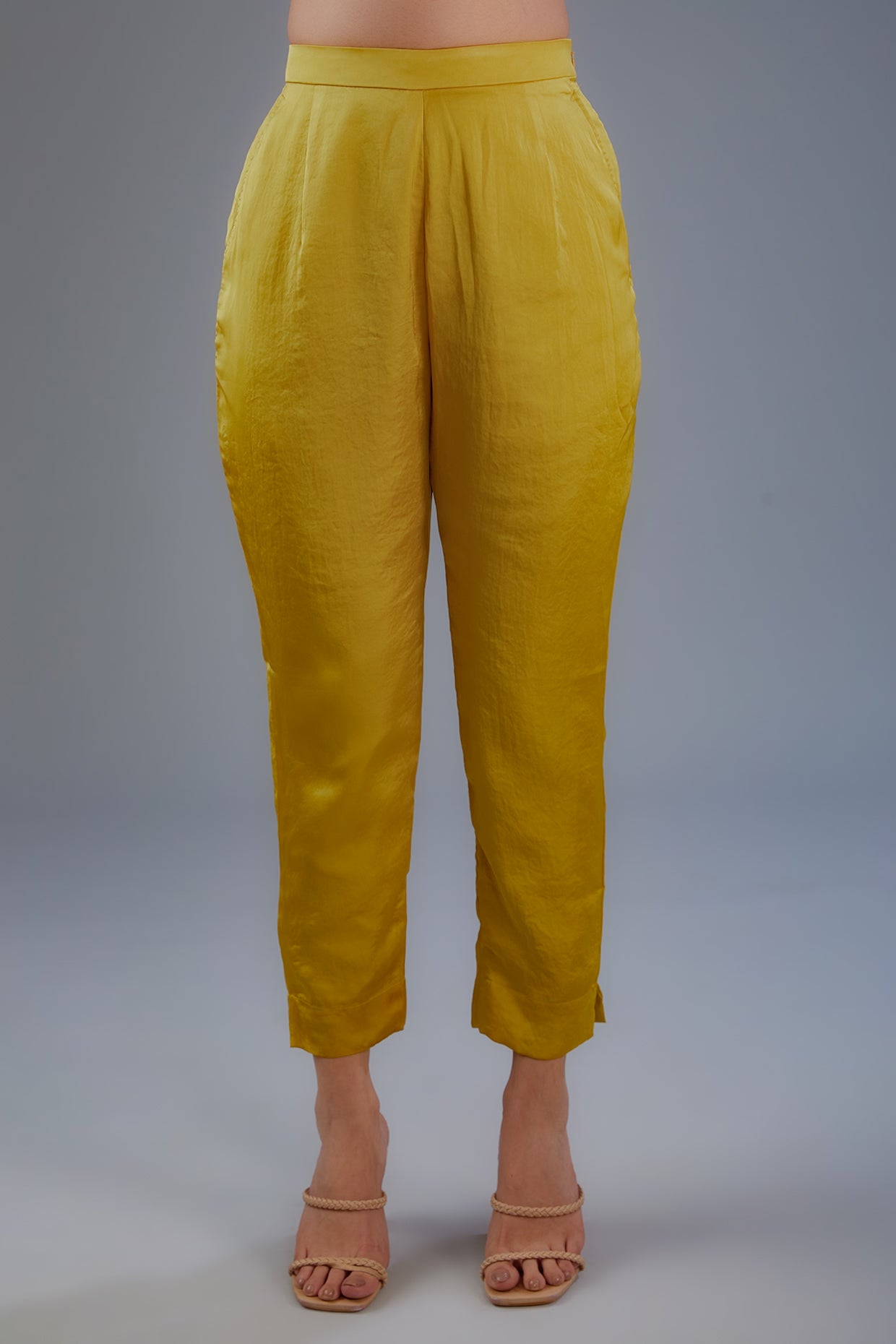 Yellow tunic pants