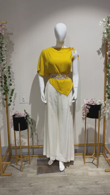 Knot top with Pants
