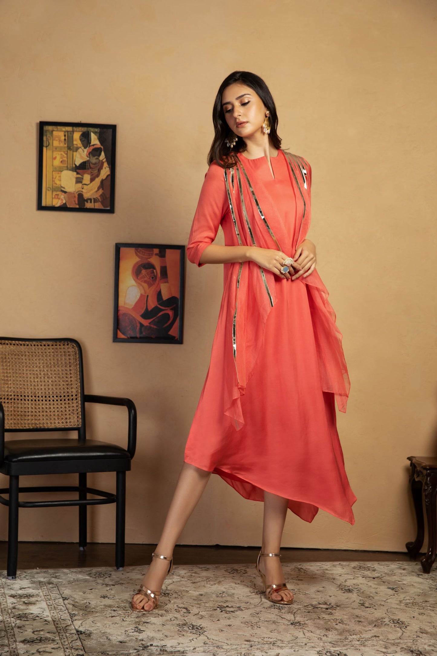 Maira Asymmetrical Tunic