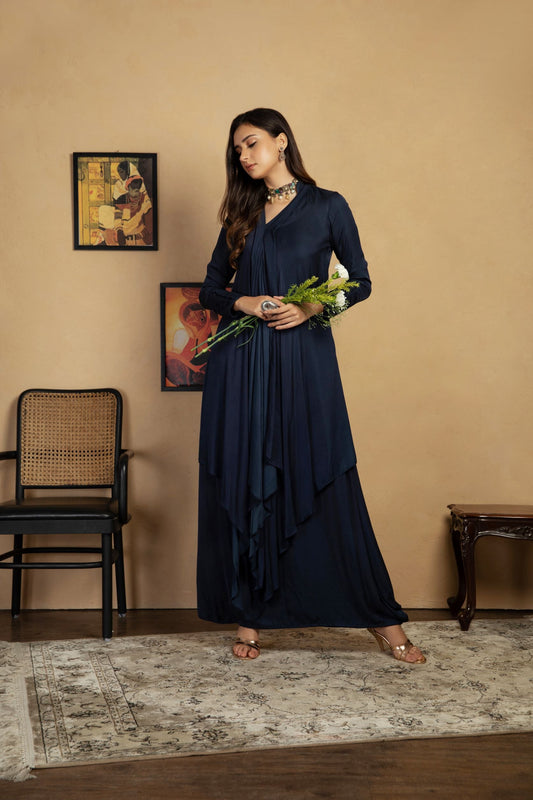Layered Maxi Dress b