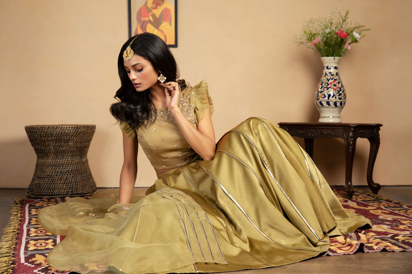 Lois Emb Lehenga