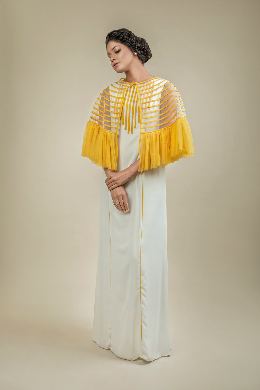 Off-White Long Dress