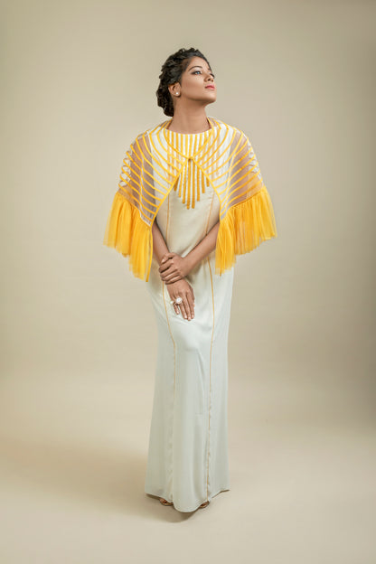 Off-White Long Dress