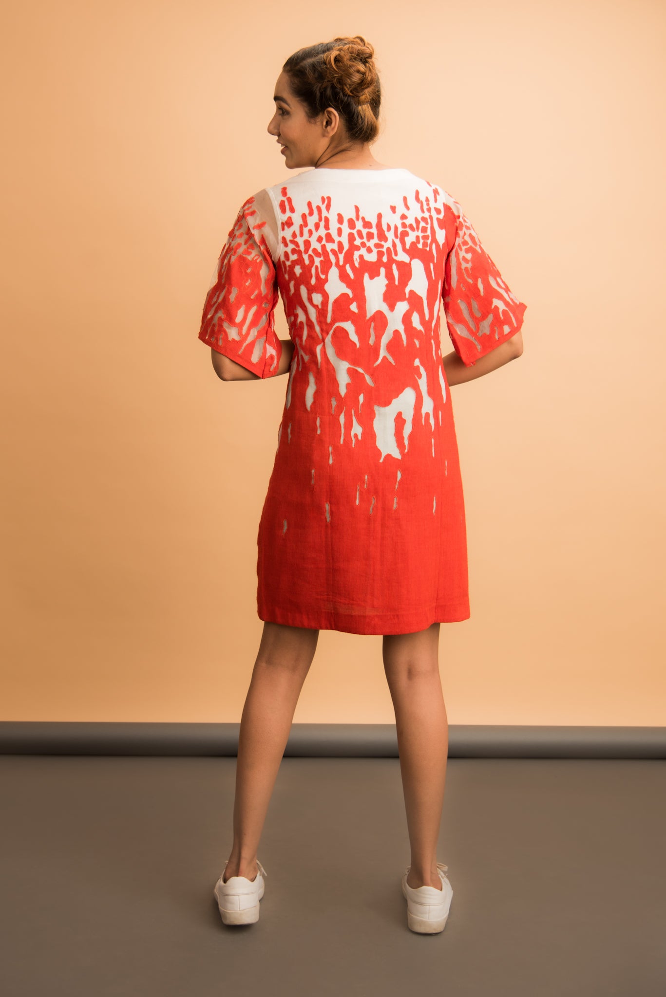 Appliqué Shift Dress