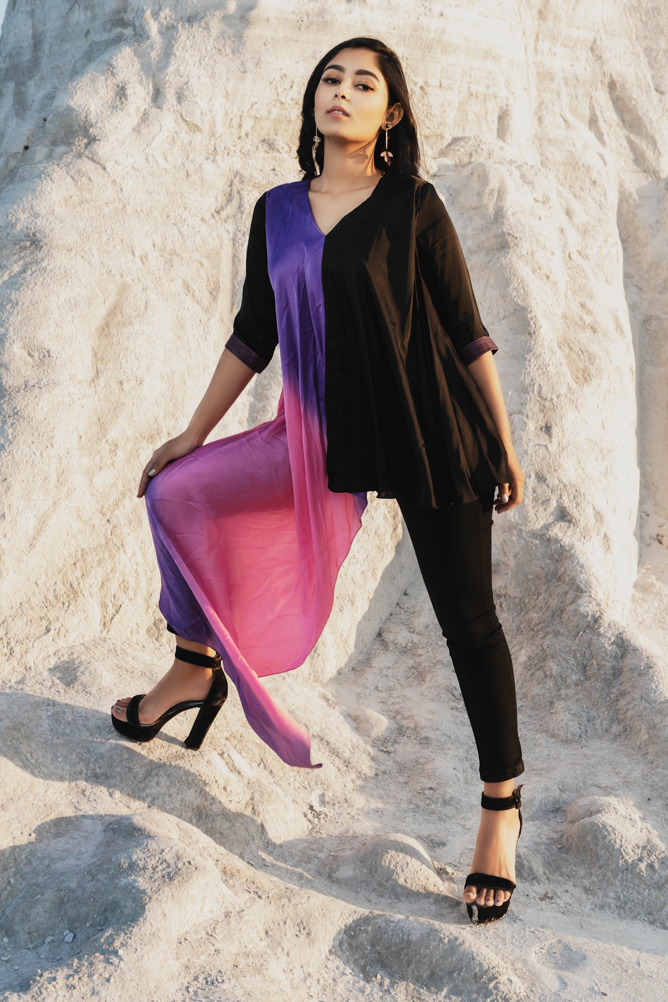 Shaded Asymmetrical Top