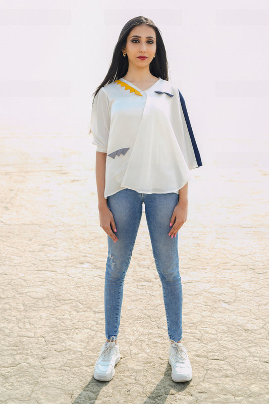 White-top with Half Cape