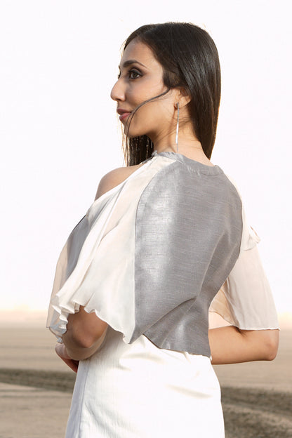 Cold Shoulder Cape
