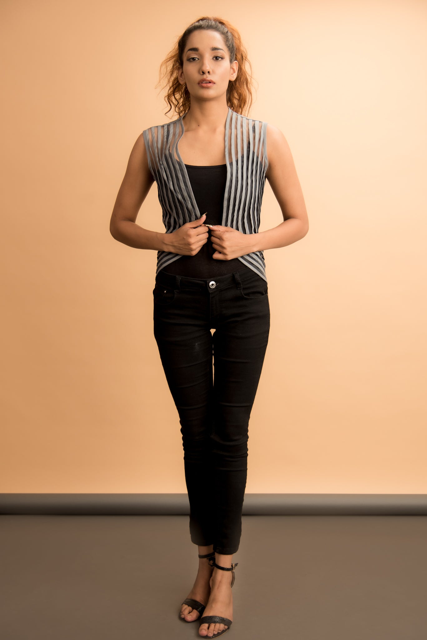 stripe jacket