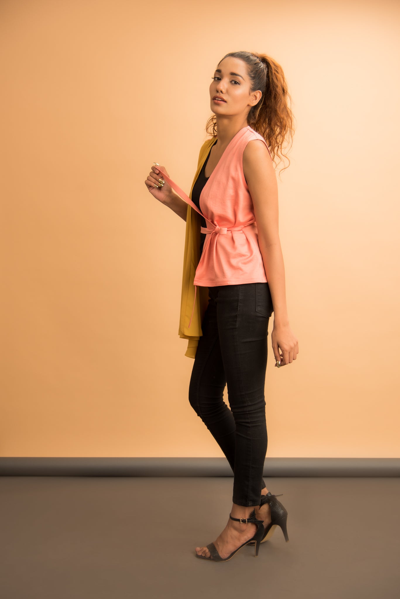 Asymmetrical Jacket - Label Manasi