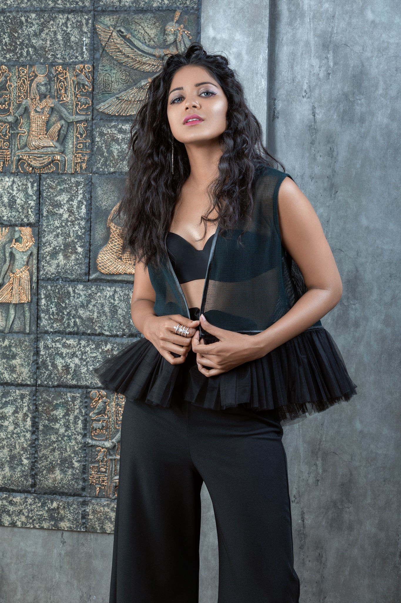Mesh Jacket - Label Manasi