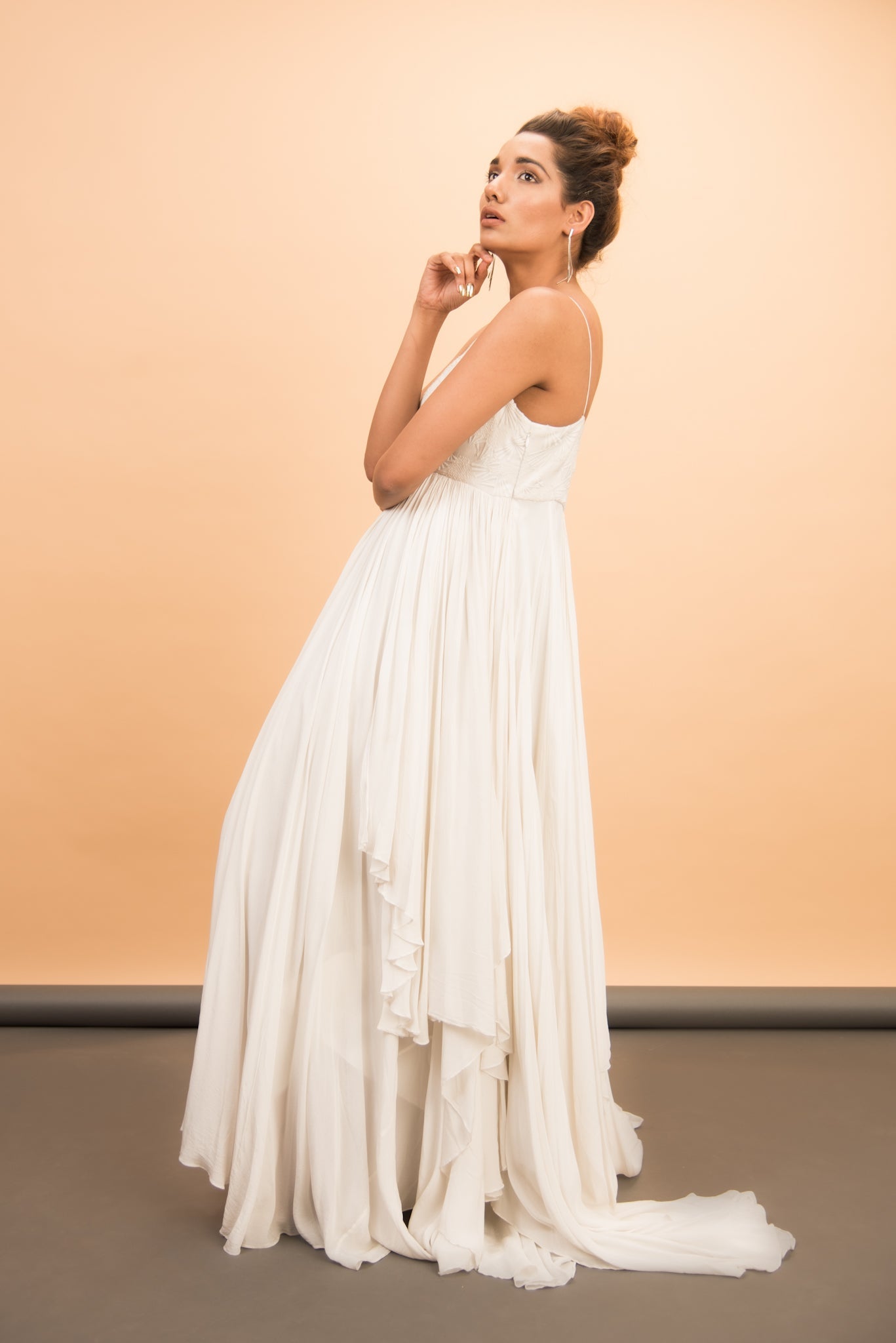 Asymmetrical Gown - Label Manasi