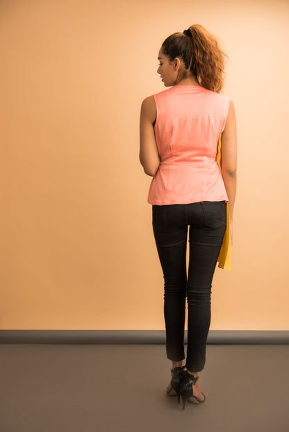 Asymmetrical Jacket - Label Manasi
