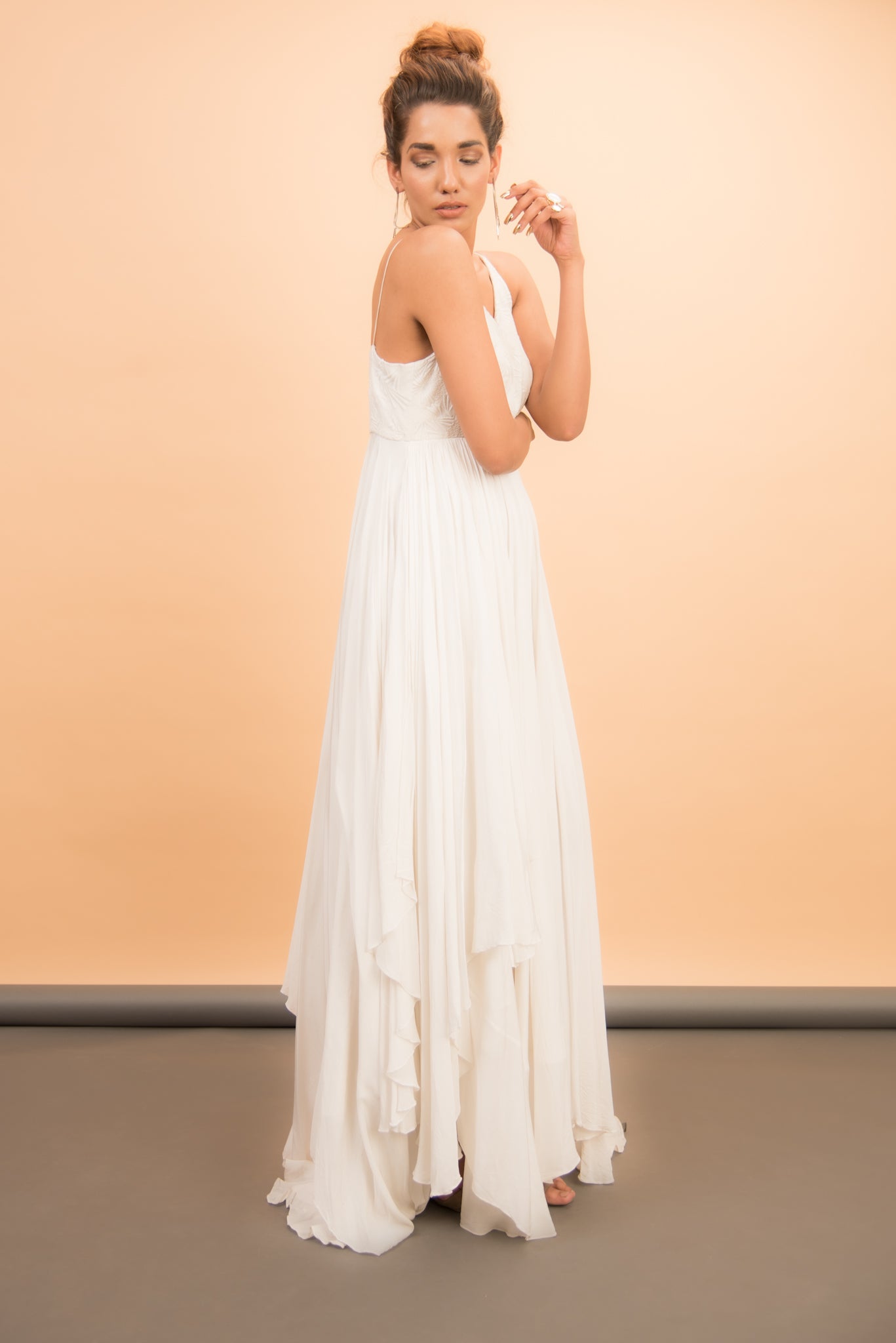 Asymmetrical Gown - Label Manasi