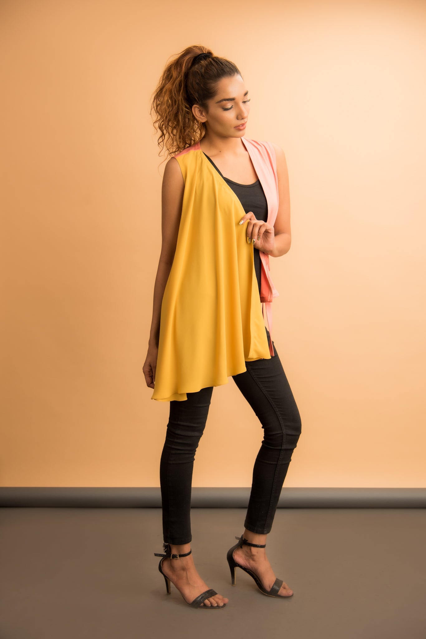 Asymmetrical Jacket - Label Manasi